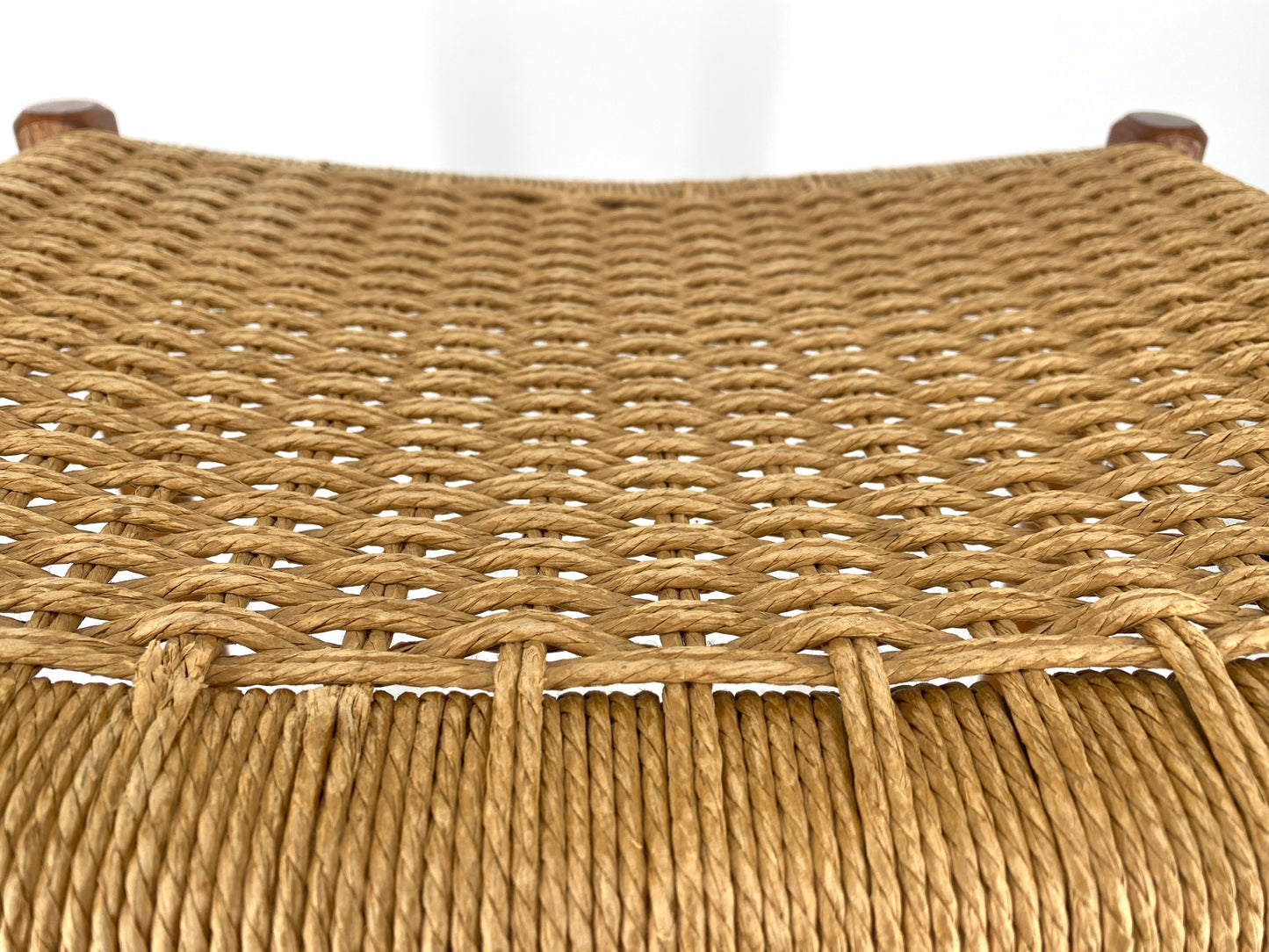Hocker / Ottomane "80A" aus Teakholz von Niels Otto Møller für J.L. Møller Møbelfabrik, Dänemark 1963