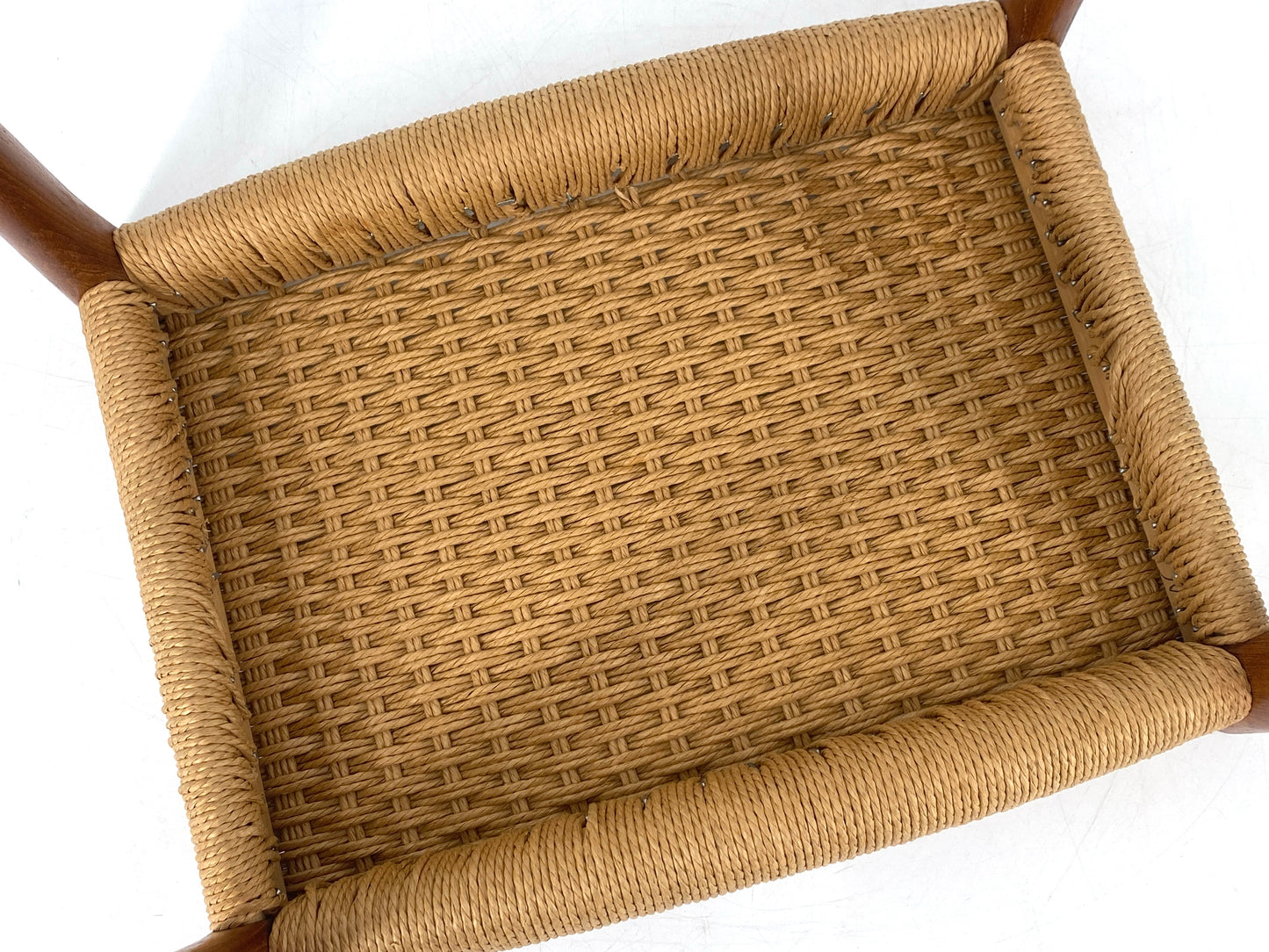 Hocker / Ottomane "80A" aus Teakholz von Niels Otto Møller für J.L. Møller Møbelfabrik, Dänemark 1963