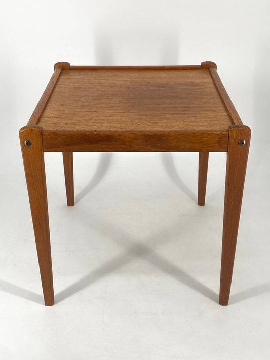 Beistelltisch / Couchtisch aus Teakholz von BRDR Furbo, Spøttrup, Dänemark 80er