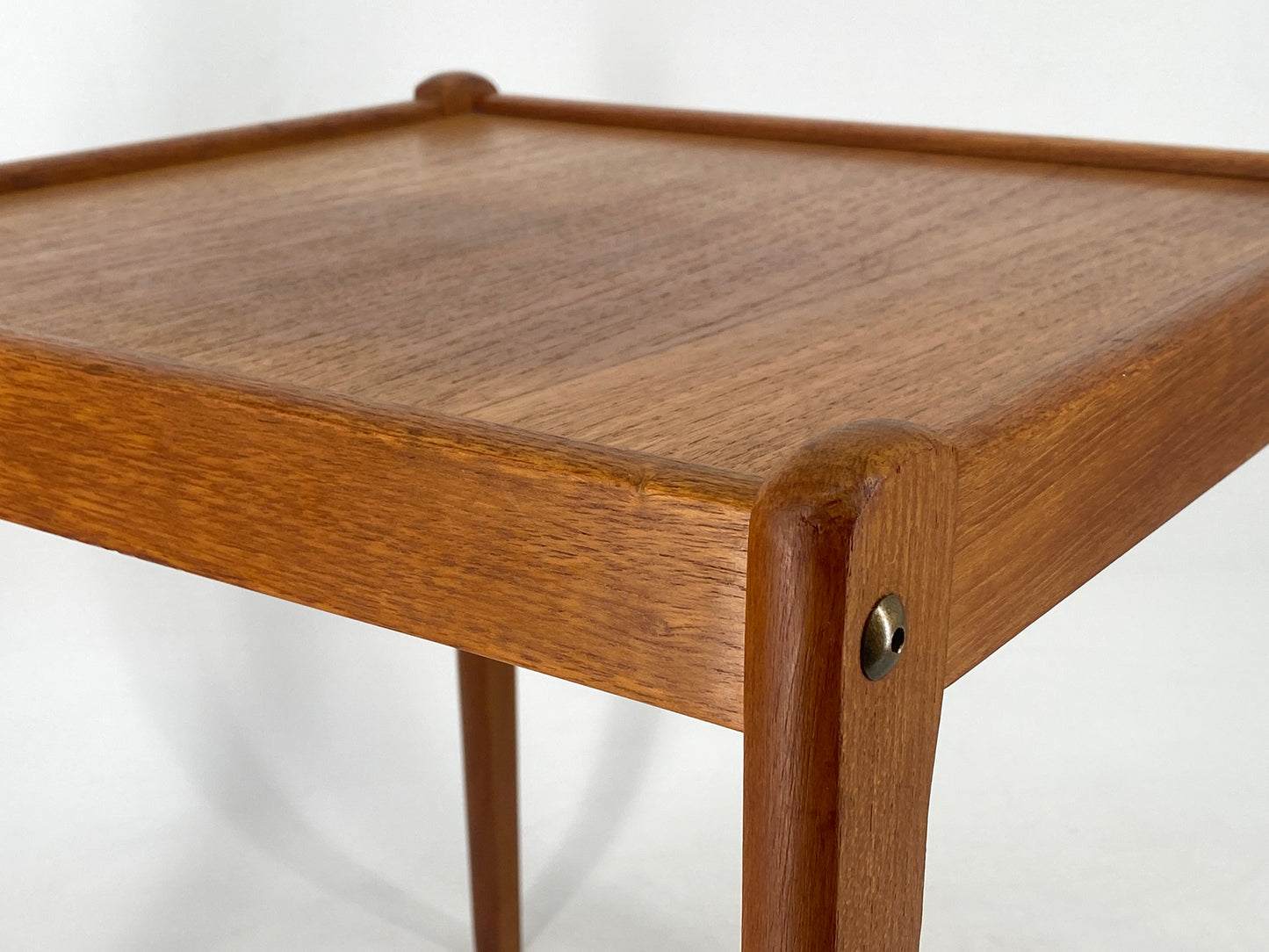 Beistelltisch / Couchtisch aus Teakholz von BRDR Furbo, Spøttrup, Dänemark 80er
