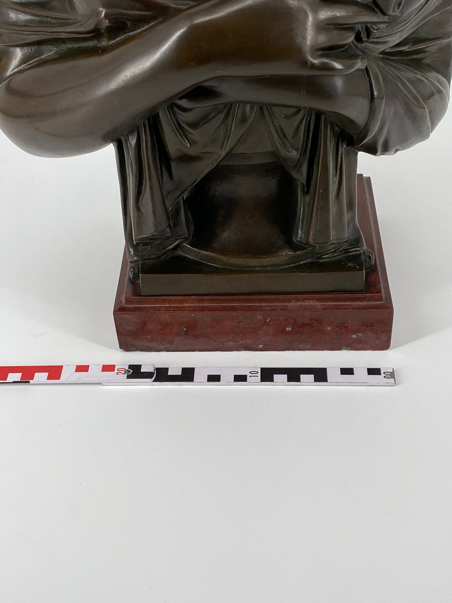Büste "Madame Récamier" von J. Petermann aus Bronze, Brüssel, 19. Jh.