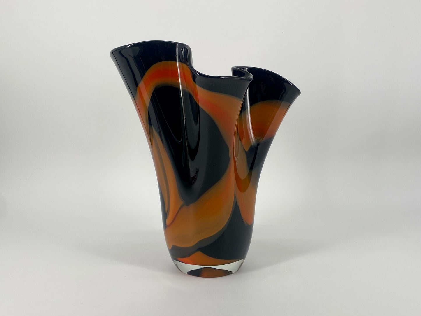Fazzoletto Glasvase von Gino Cenedese, Italien, 1960er Jahre