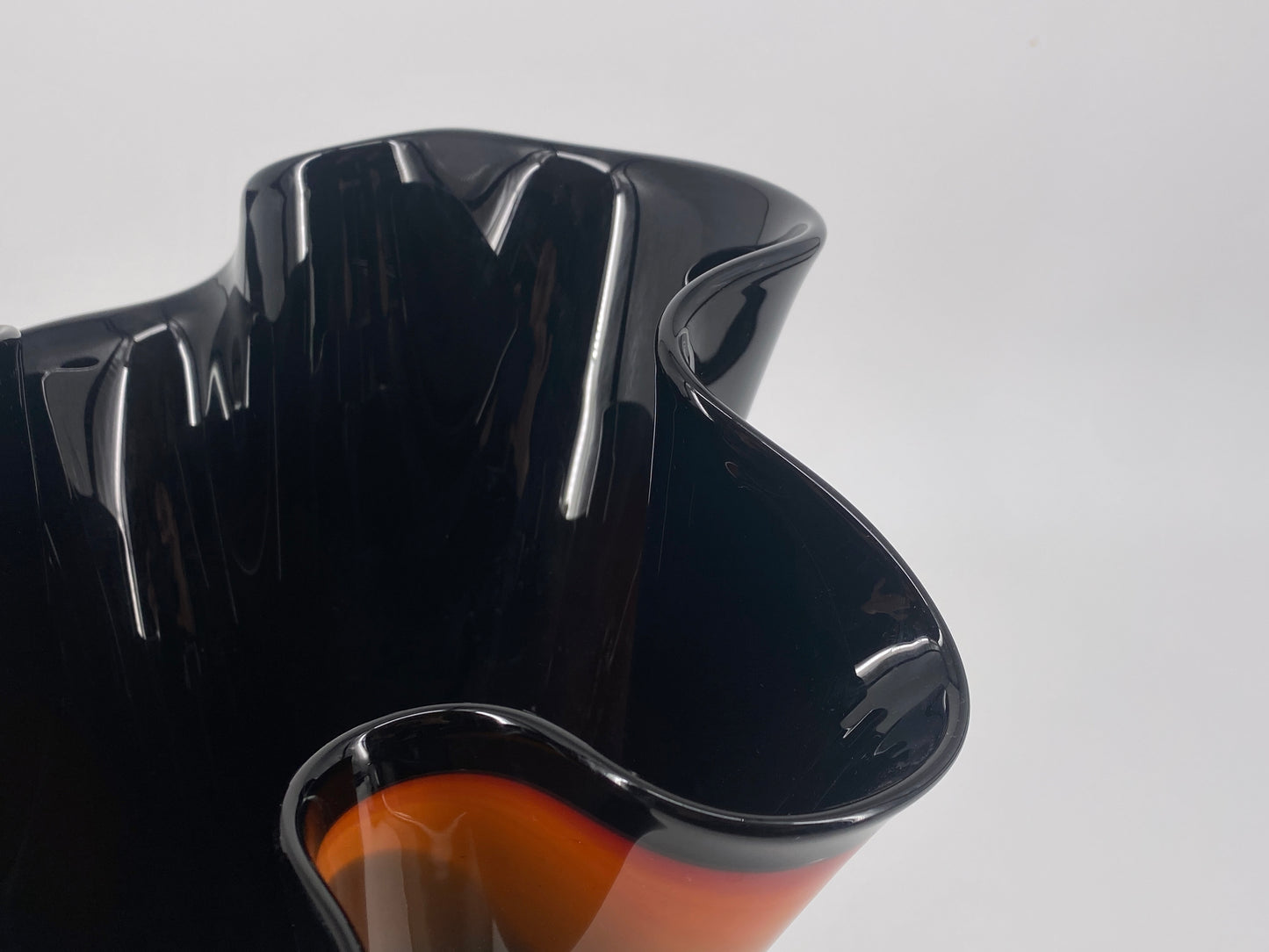 Fazzoletto Glasvase von Gino Cenedese, Italien, 1960er Jahre