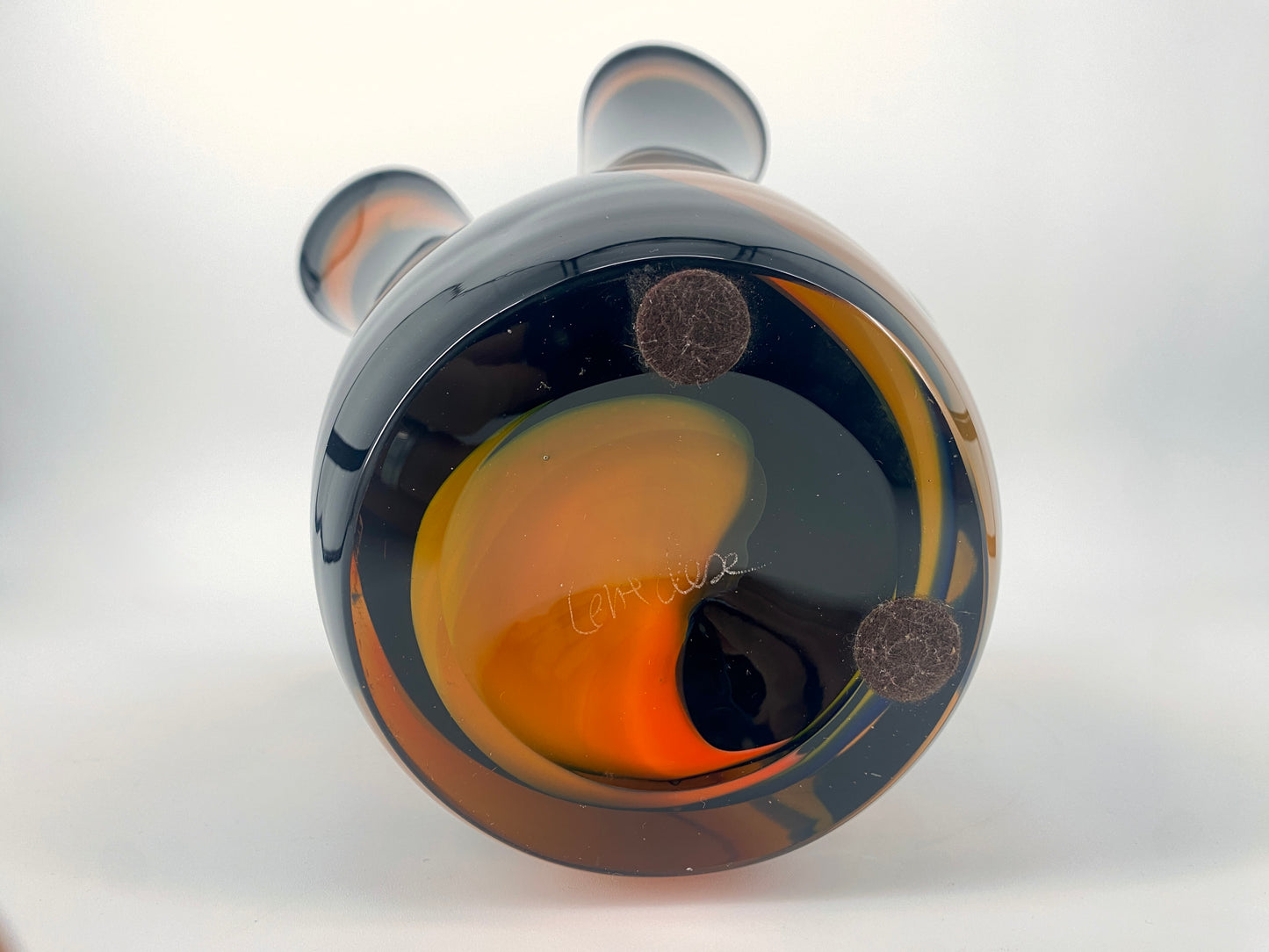 Fazzoletto Glasvase von Gino Cenedese, Italien, 1960er Jahre