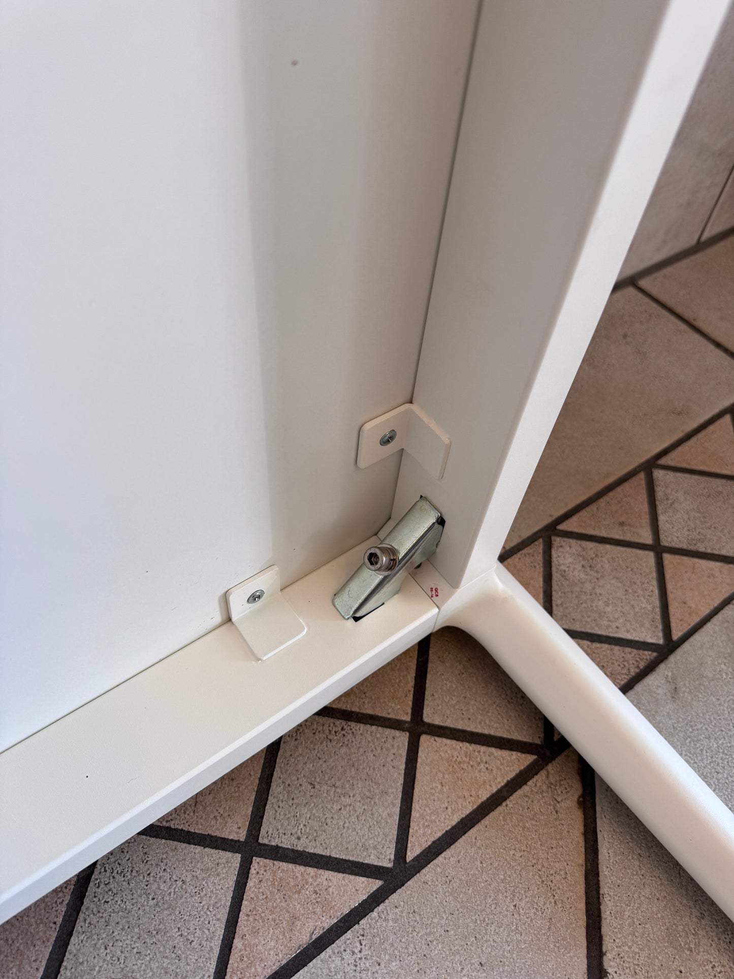Boconcept Esstisch in mattweiß Strukturlack