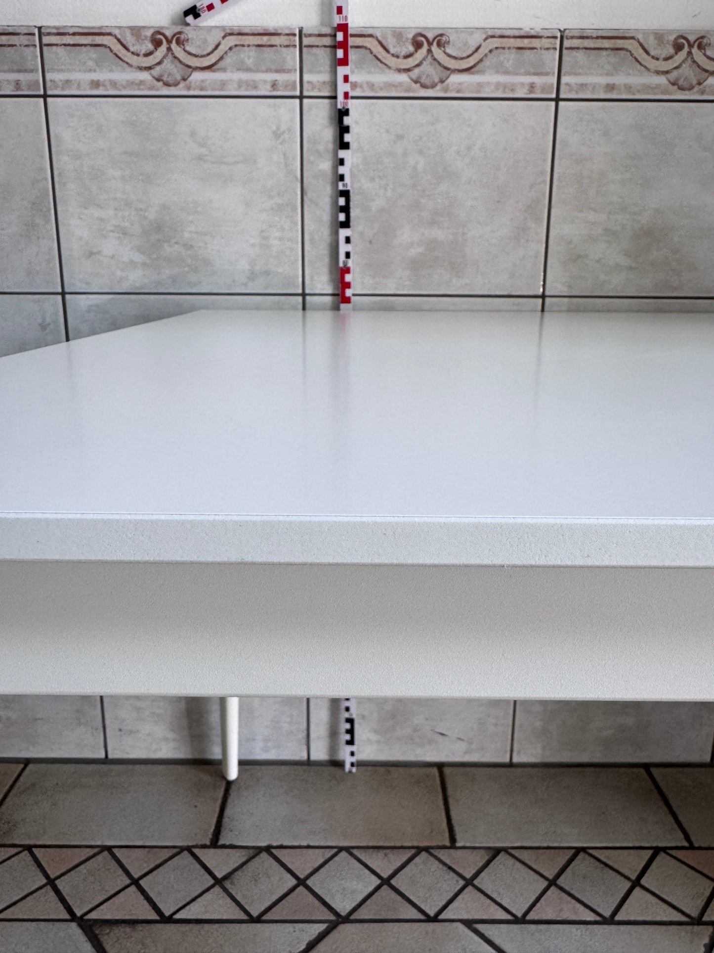 Boconcept Esstisch in mattweiß Strukturlack