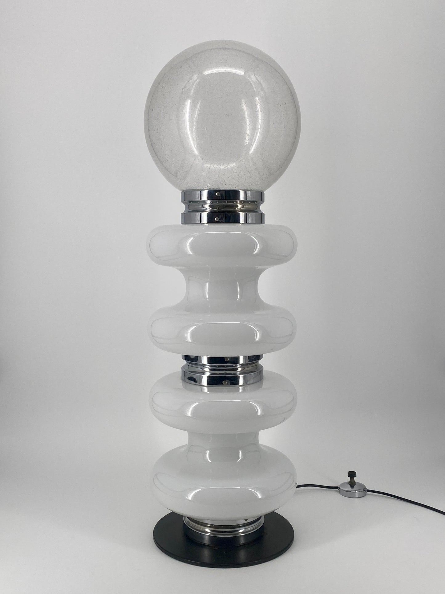 Space Age Stehlampe von Nason für Mazzega, Italien, um 1970