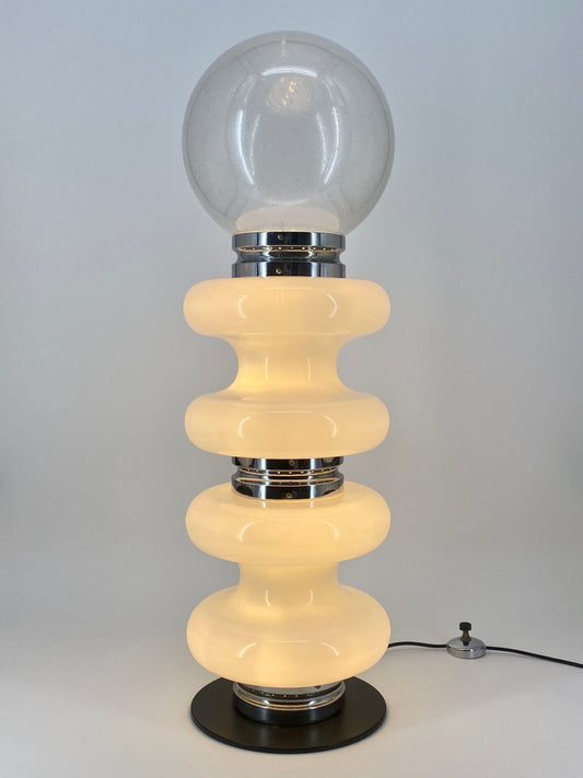 Space Age Stehlampe von Nason für Mazzega, Italien, um 1970