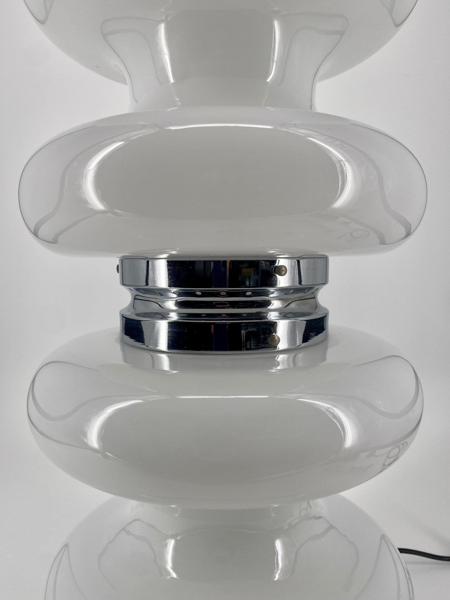 Space Age Stehlampe von Nason für Mazzega, Italien, um 1970