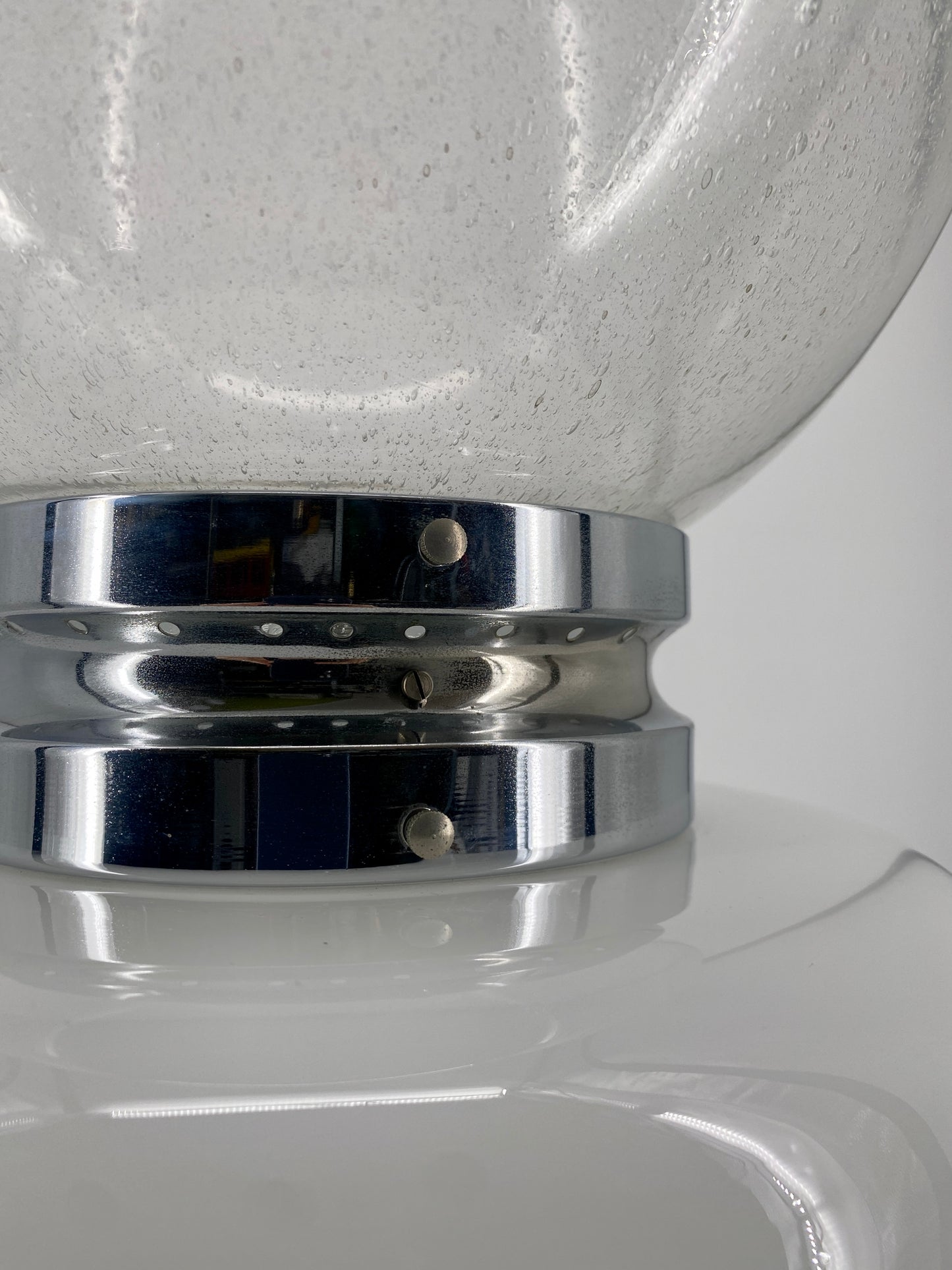 Space Age Stehlampe von Nason für Mazzega, Italien, um 1970