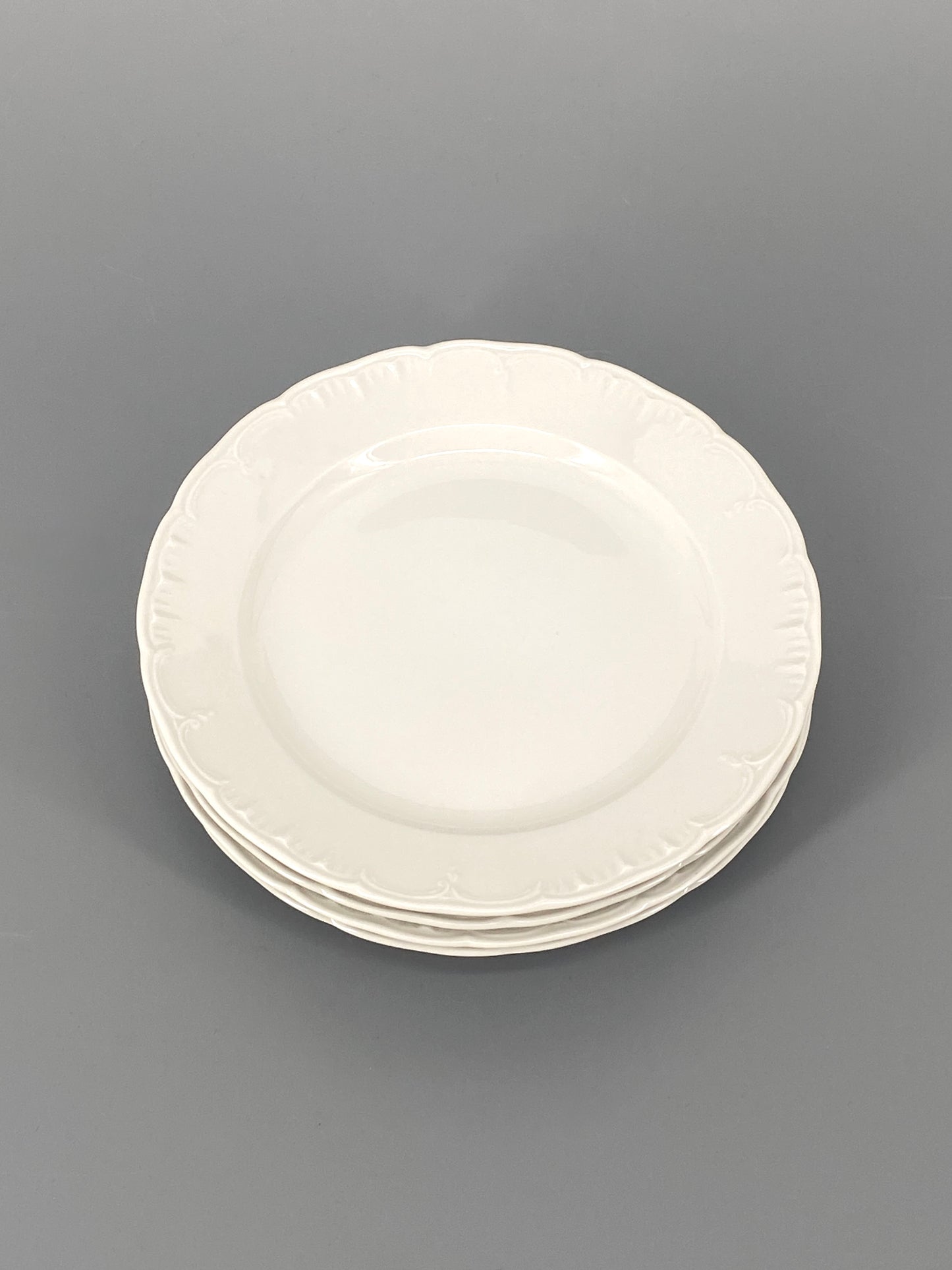 4 Porzellan Kuchenteller Form Neuglatt von KPM, 1962–1992