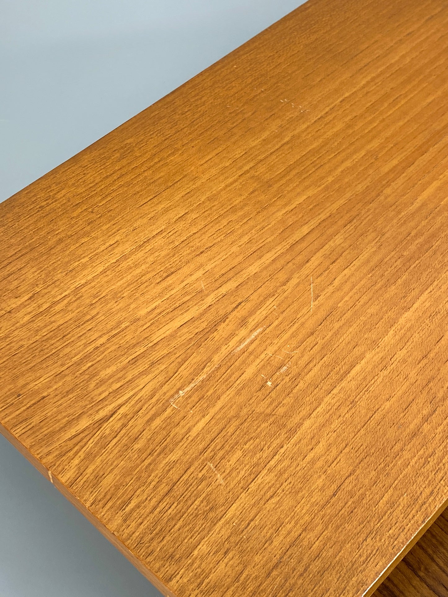 Wandkonsole mit Schublade aus Teakholz im String Stil, 60er