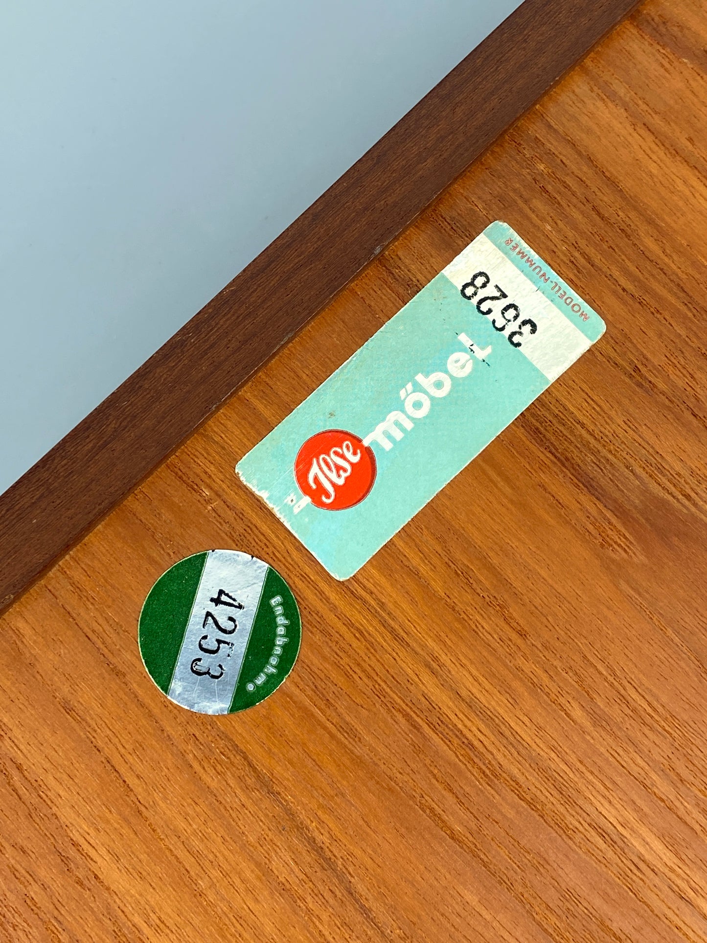 Wandkonsole mit Schublade aus Teakholz im String Stil, 60er