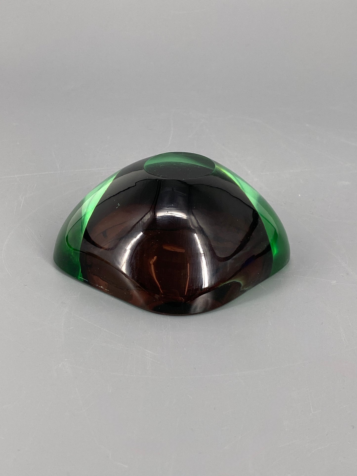 Muranoglas Schale Archimede Seguso, im Sommerso Stil, Italien