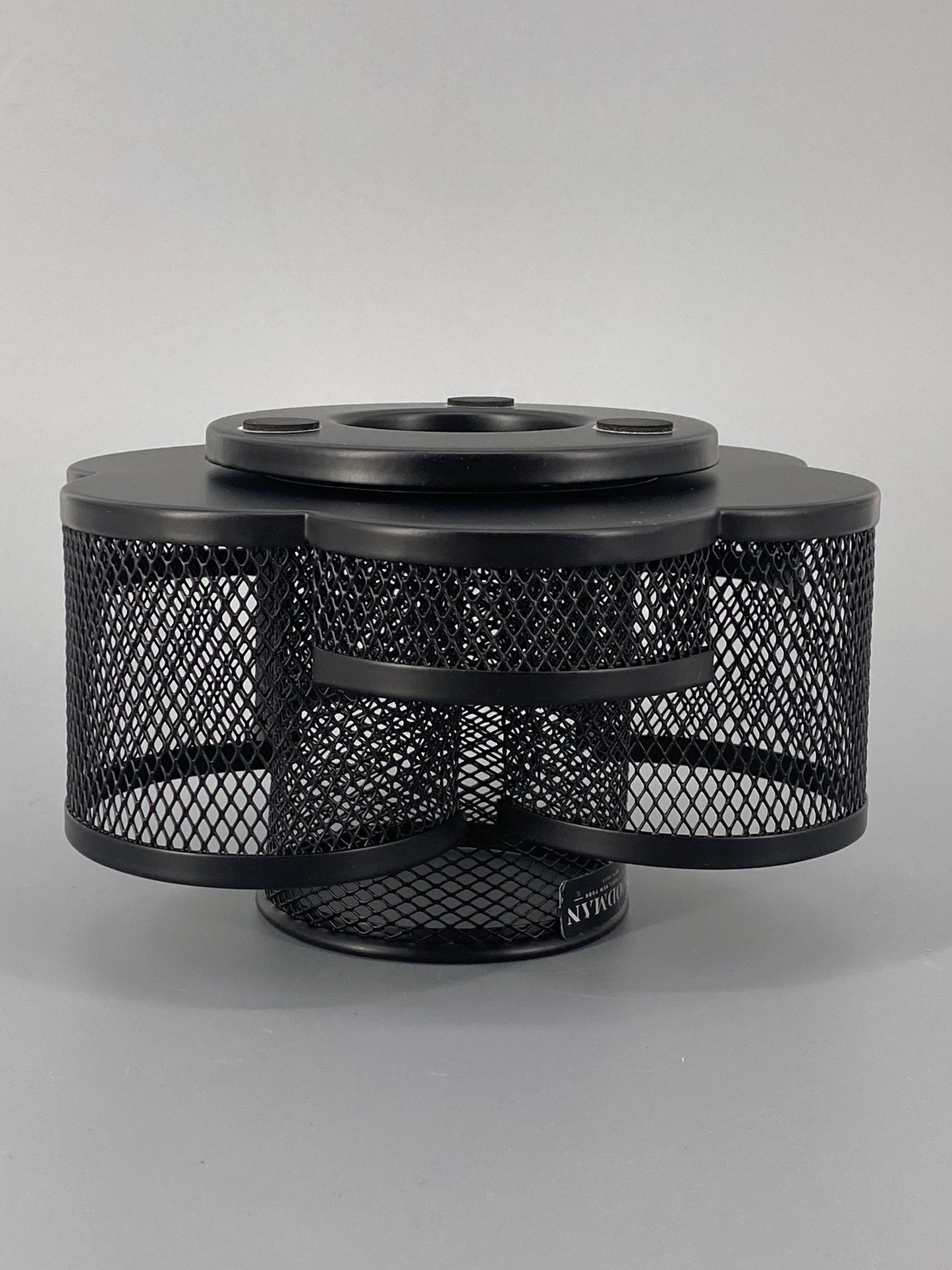 Drehbarer Schreibtisch Organizer / Stiftehalter in Schwarz
