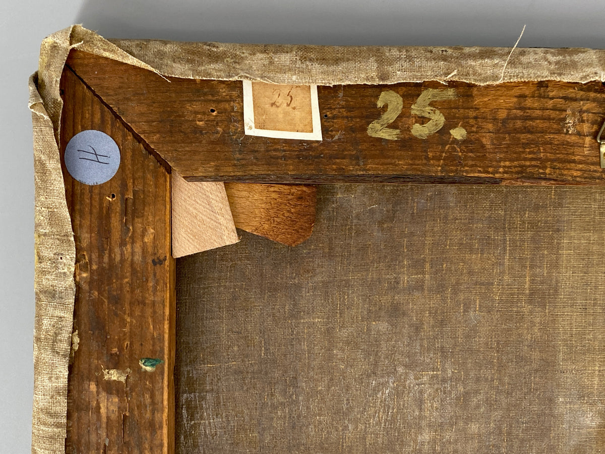 Handsigniertes Ölgemälde "Waldlandschaft" auf Leinwand von Heinrich Houben (1885–1967) aus Bonn