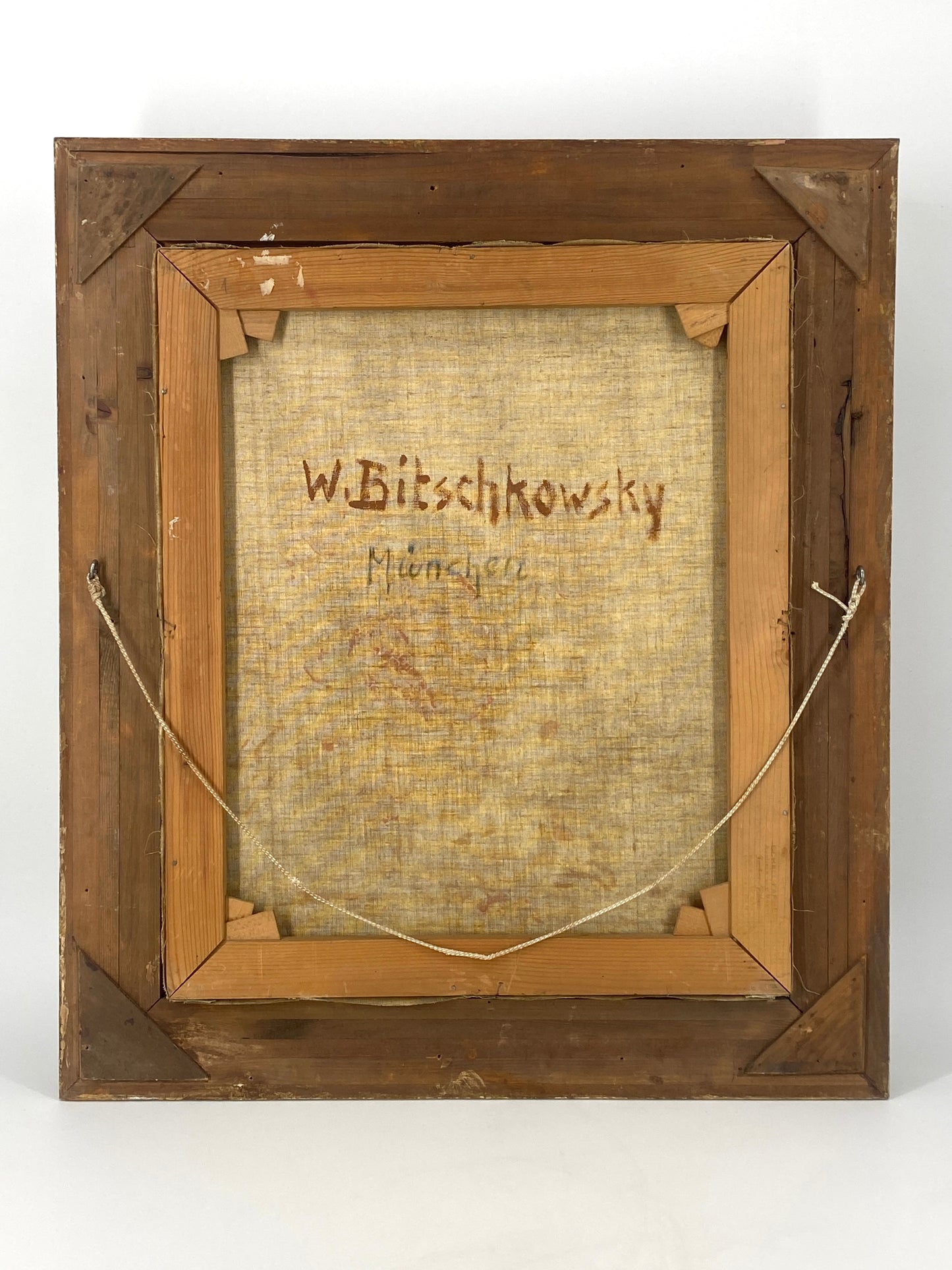 Farbenfrohes Blumenstillleben mit Rosen von Wladimir Bitschkowsky (1912–1974) auf Leinwand