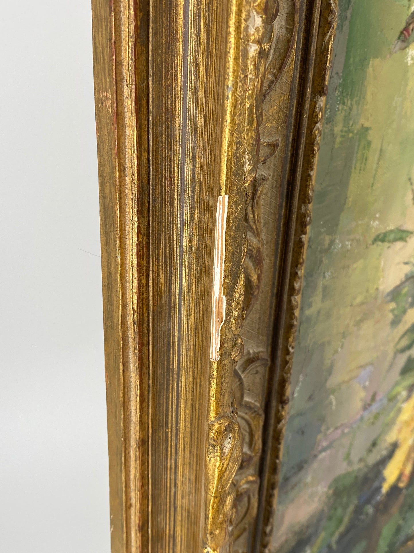 Farbenfrohes Blumenstillleben mit Rosen von Wladimir Bitschkowsky (1912–1974) auf Leinwand