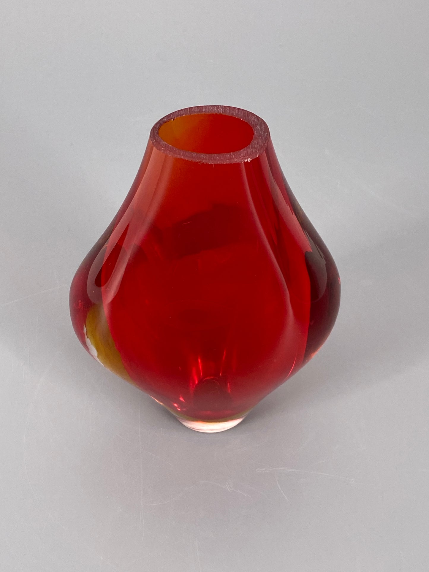 Muranoglas Vase Sommerso, Italien