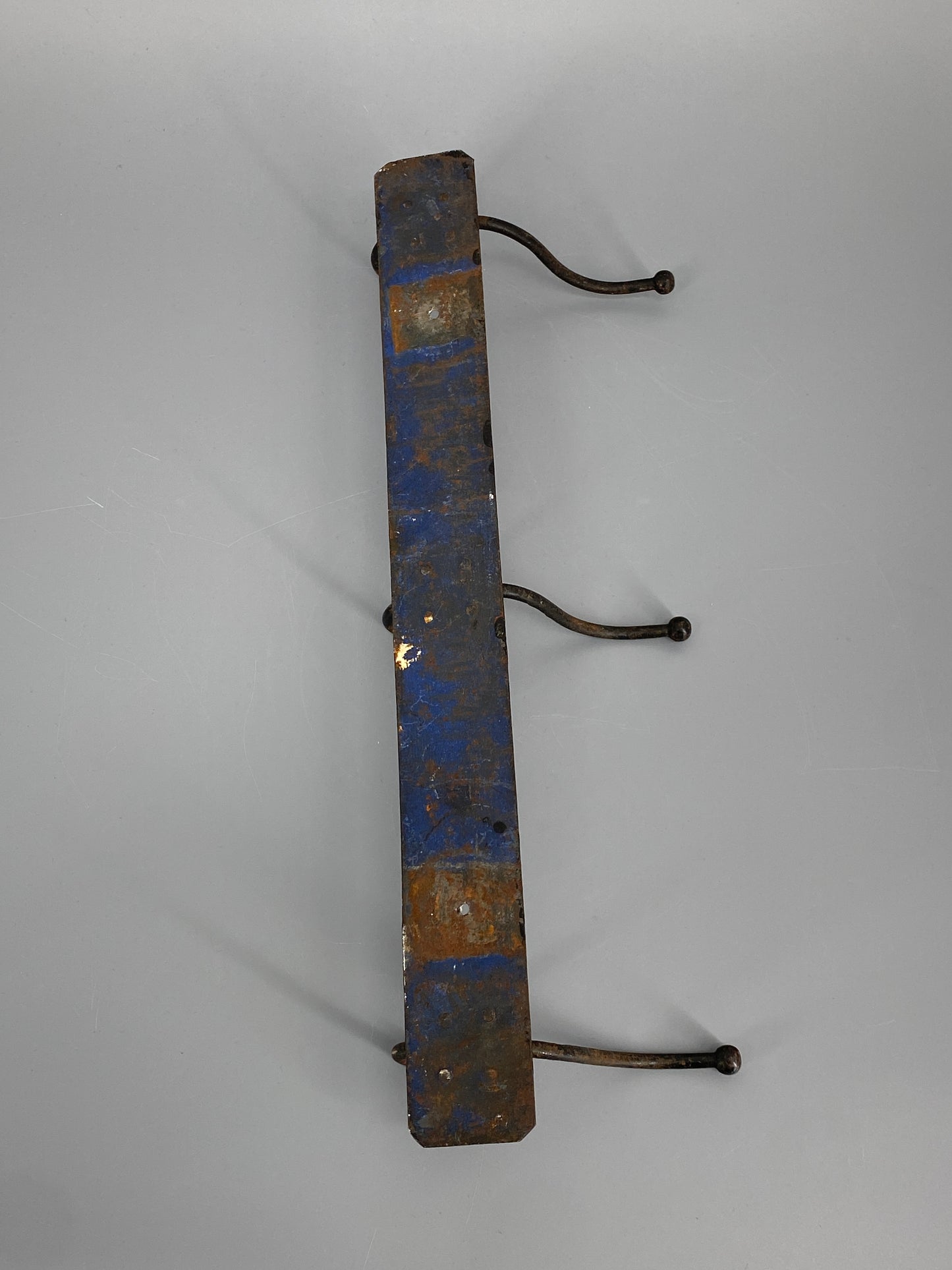 Wandgarderobe mit 3 Haken, vintage