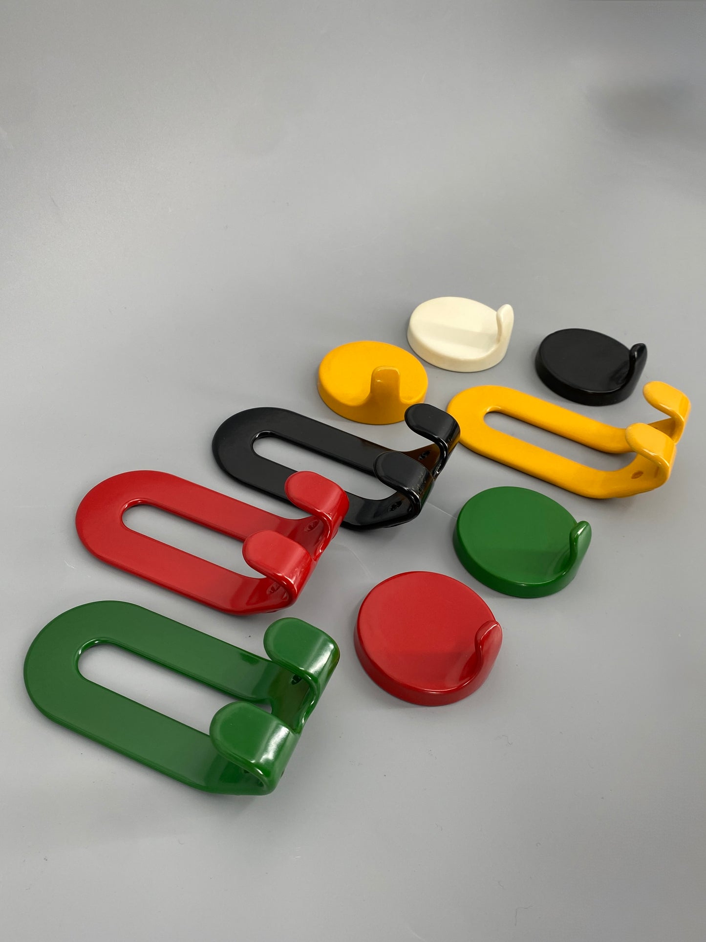 Mid Century Garderobenhaken Set, Deutschland, 60er