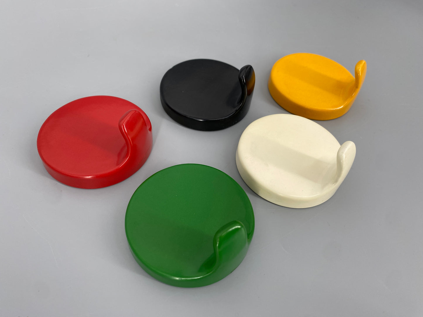 Mid Century Garderobenhaken Set, Deutschland, 60er