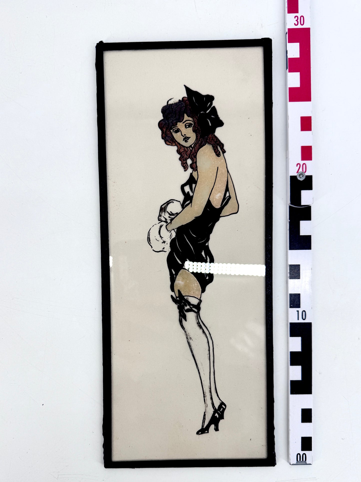 Model aus den 20'er Jahren, Mannequin - Wandbild