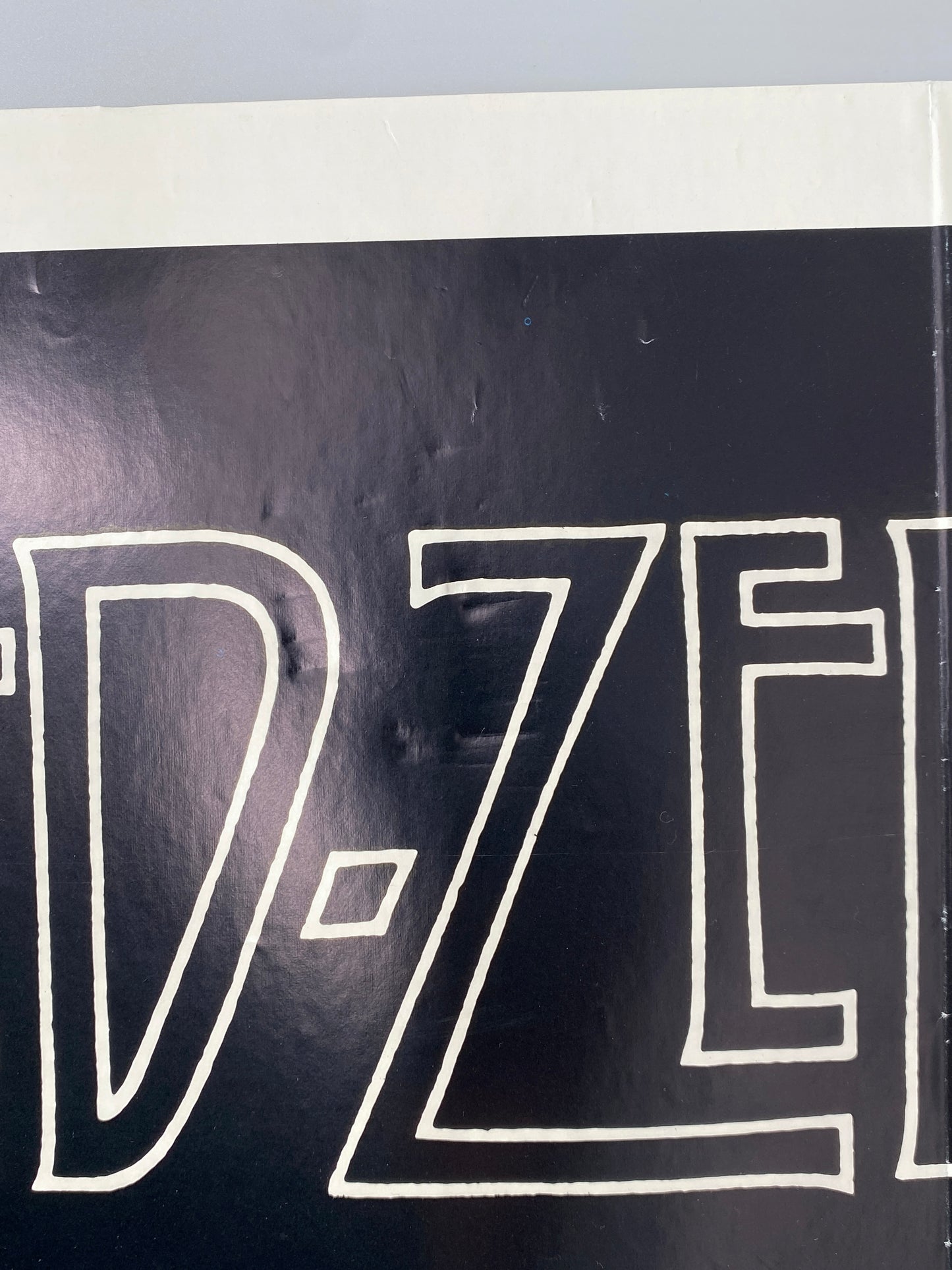 Filmplakat aus den Vereinigten Staaten zum Konzertfilm "The Song Remains the Same" von Led Zeppelin aus dem Jahr 1976, Offset-Lithografie auf Karton kaschiert