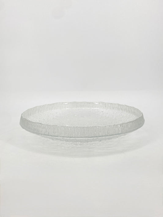 Ultima Thule Eisglas Schale von Tapio Wirkkala für Iittala, Finnland 60er