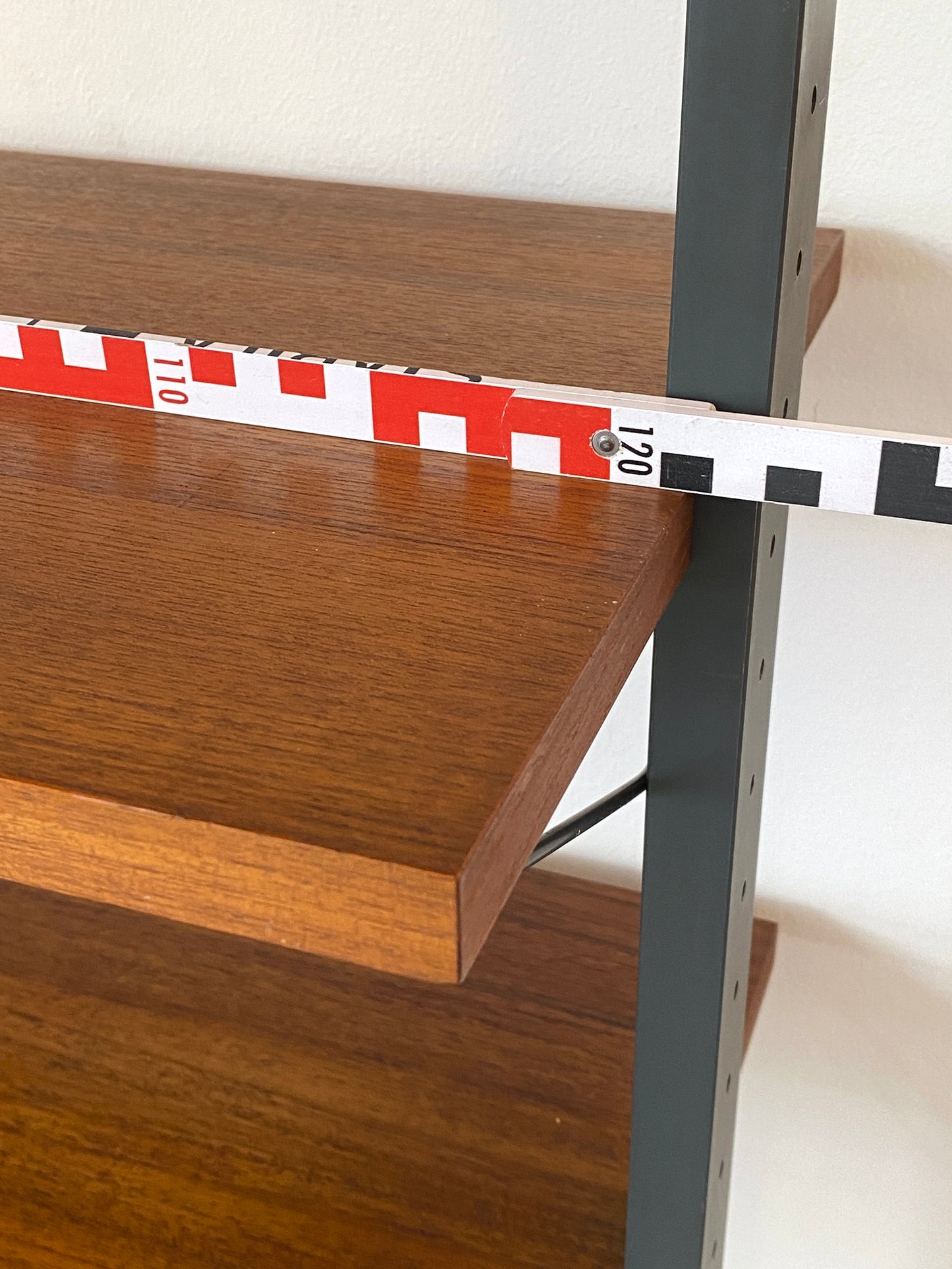 Bücherregal-Set von dem hochwertigem Regalsystem der Firma Pira Schweden, 50/60er