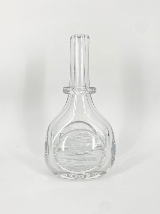 Kunstglas Vase Unica MO 200 LL von Floris Meydam für die Niederländische Königlichen Glasfabrik Leerdam, Niederlande 1966