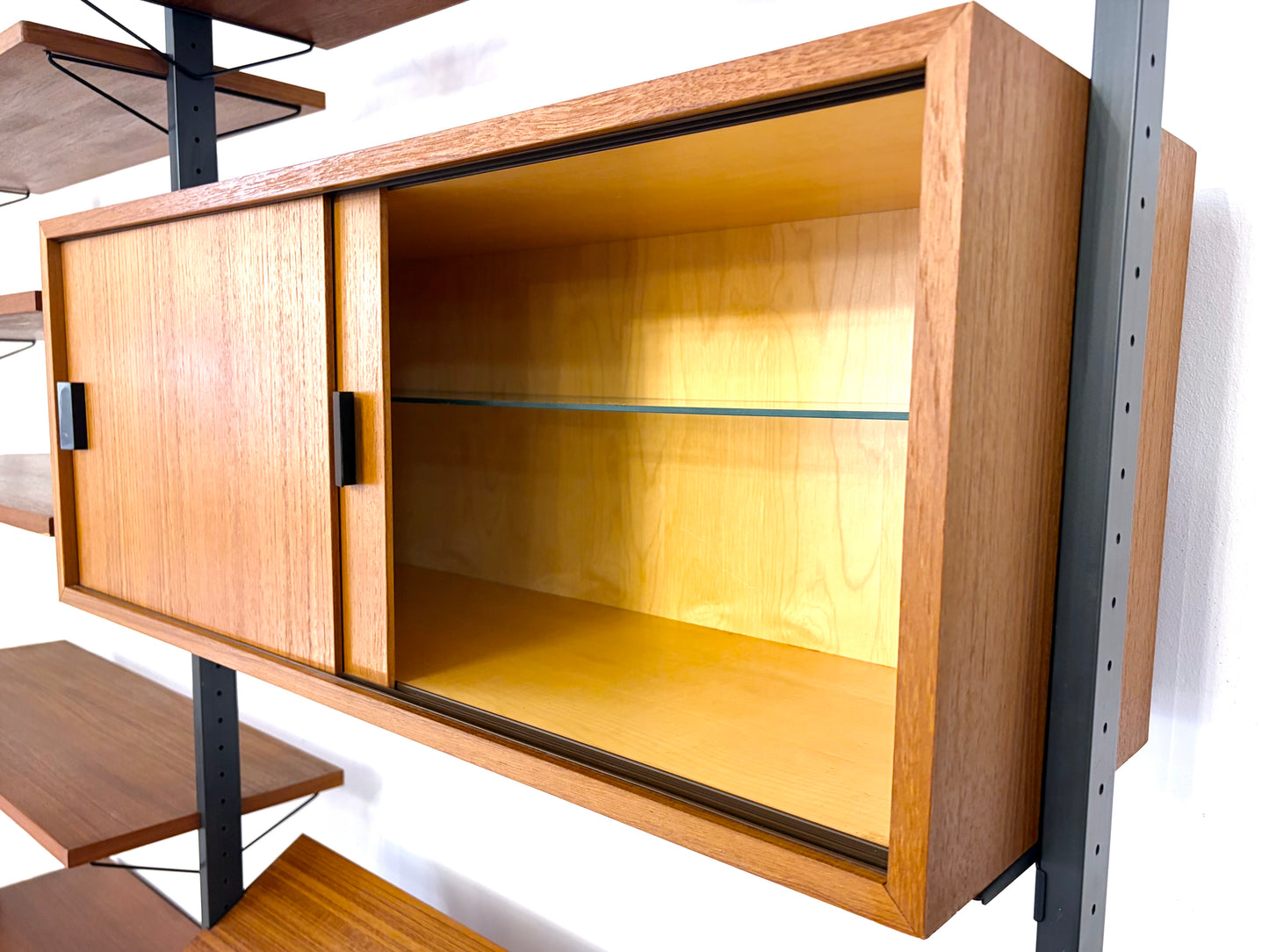 Mid Century Design Regalsystem aus Teakholz von Olof Pira für Pira Sweden, 1960er