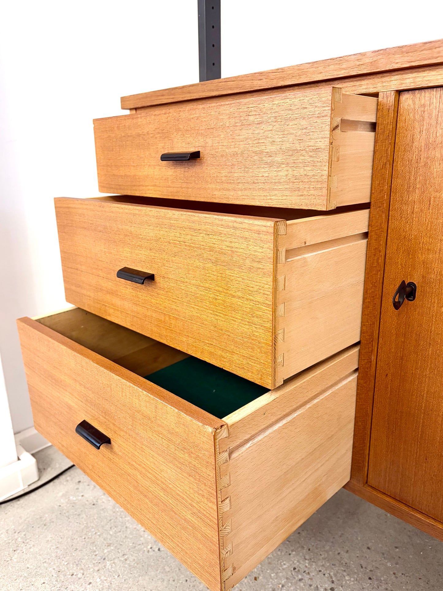 Mid Century Design Regalsystem aus Teakholz von Olof Pira für Pira Sweden, 1960er