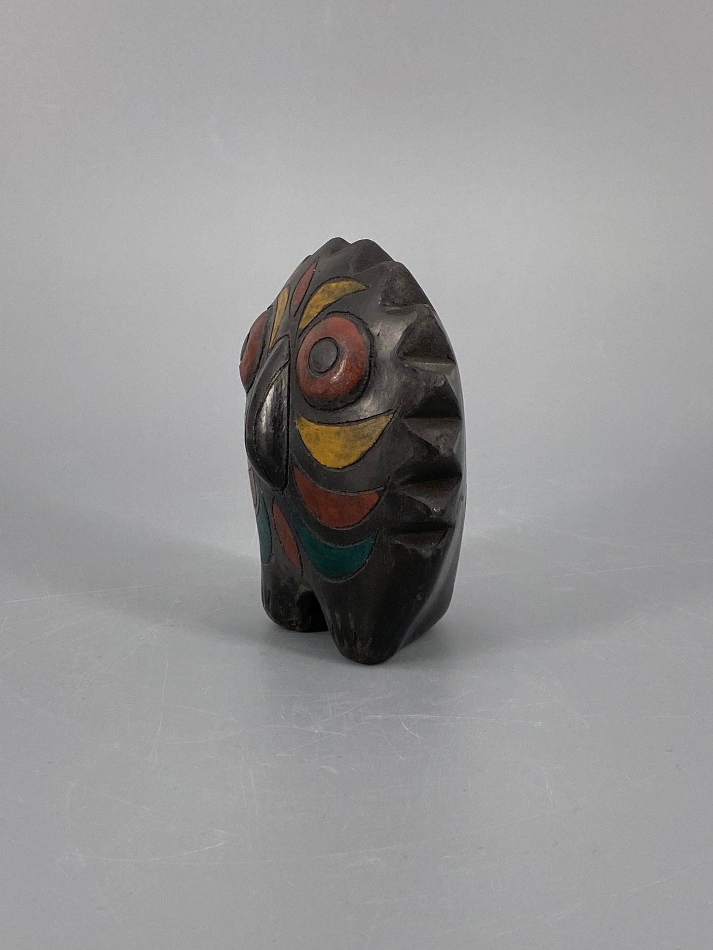kleine Keramik Eulenfigur, Mexiko