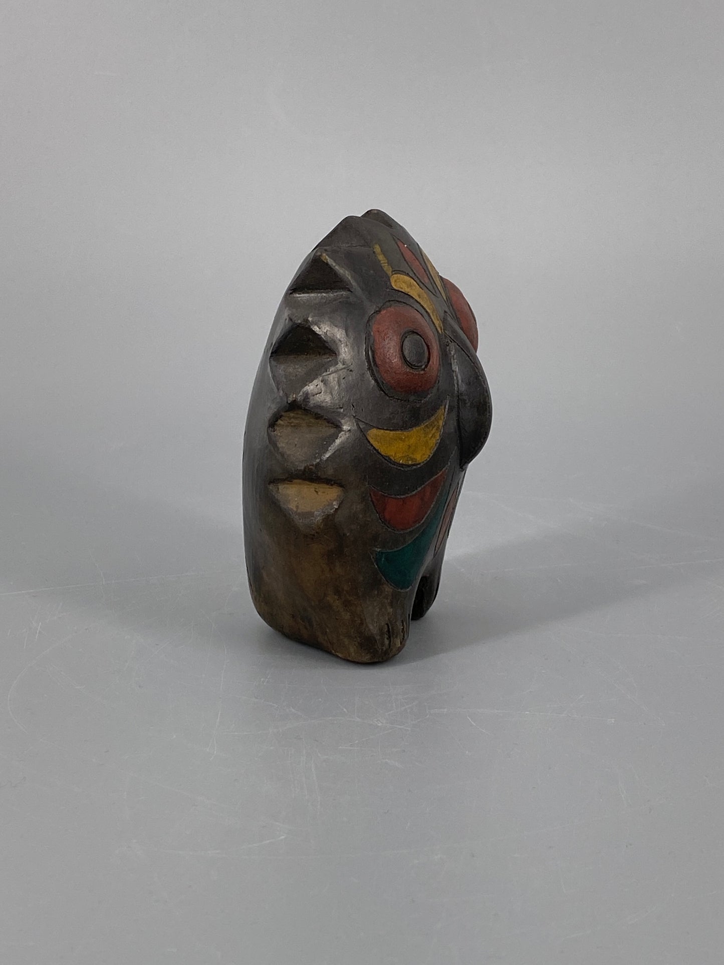 kleine Keramik Eulenfigur, Mexiko