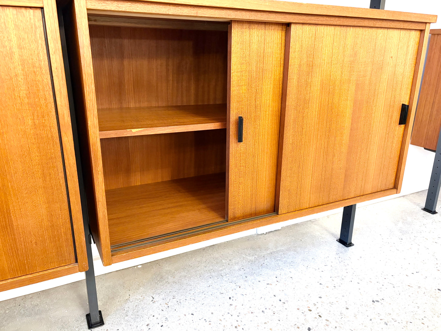 Mid Century Design Regalsystem aus Teakholz von Olof Pira für Pira Sweden, 1960er