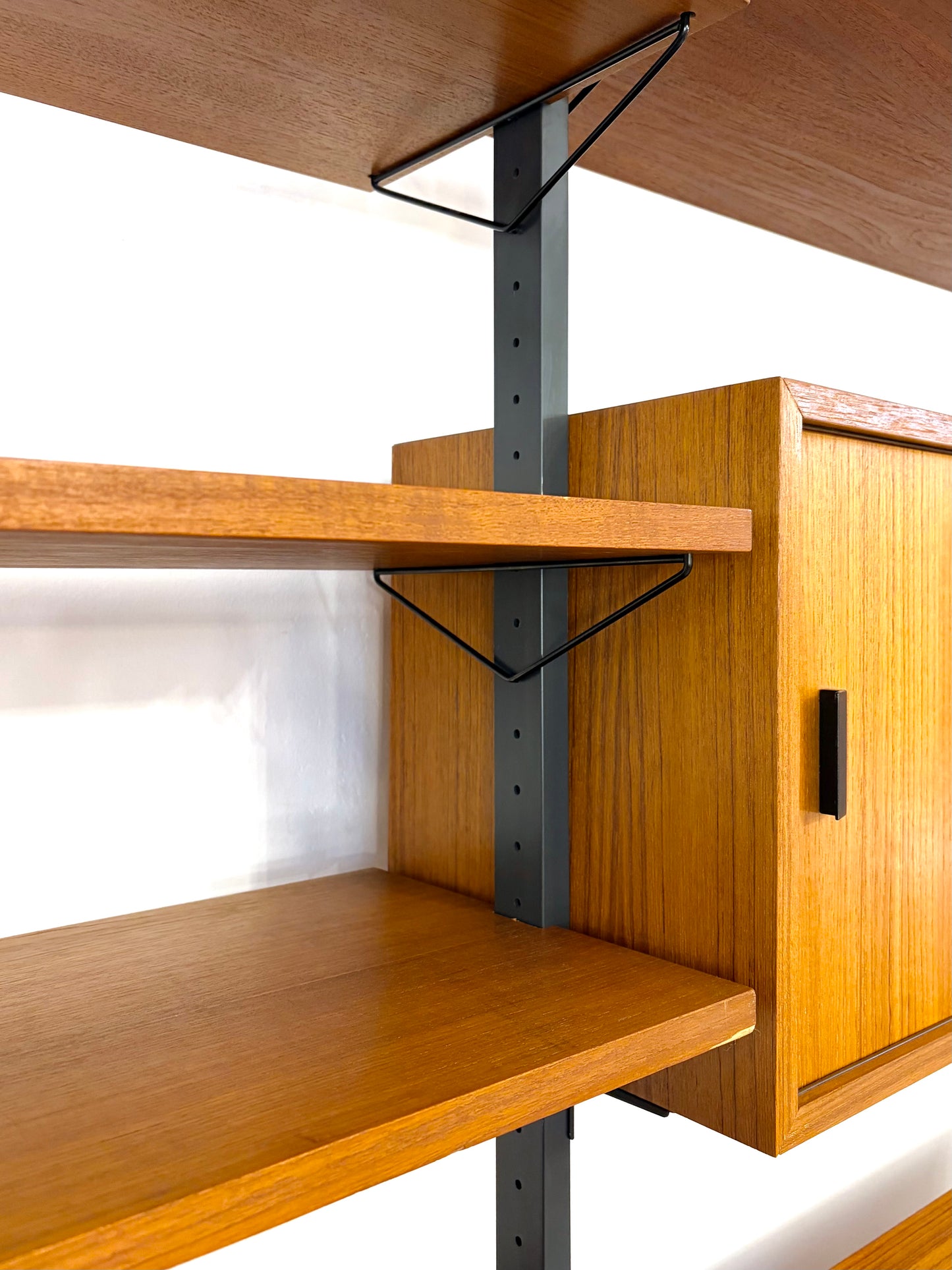 Mid Century Design Regalsystem aus Teakholz von Olof Pira für Pira Sweden, 1960er