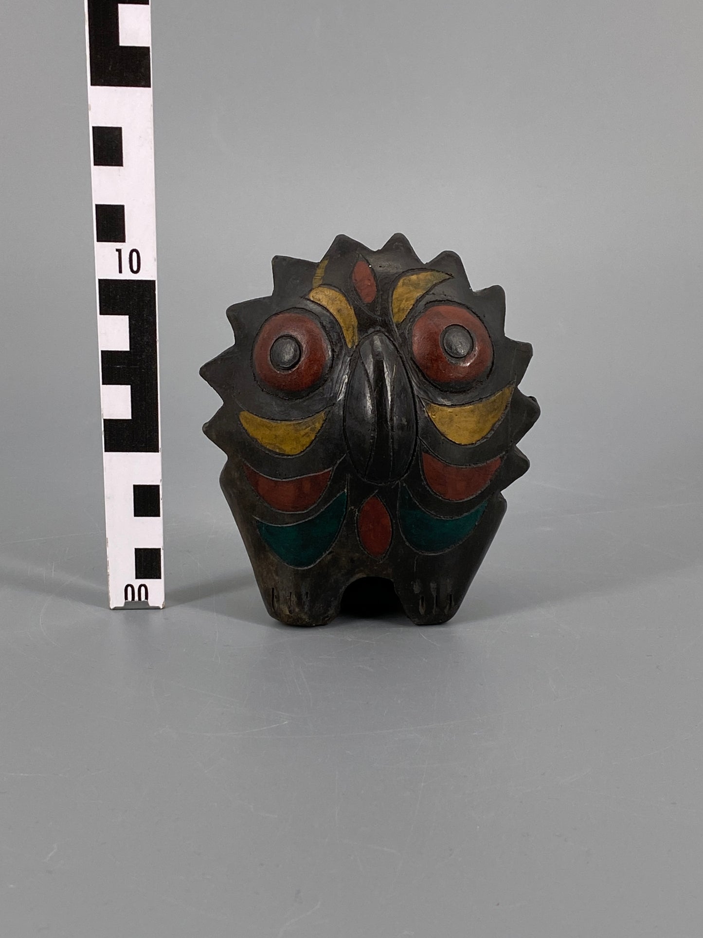 kleine Keramik Eulenfigur, Mexiko