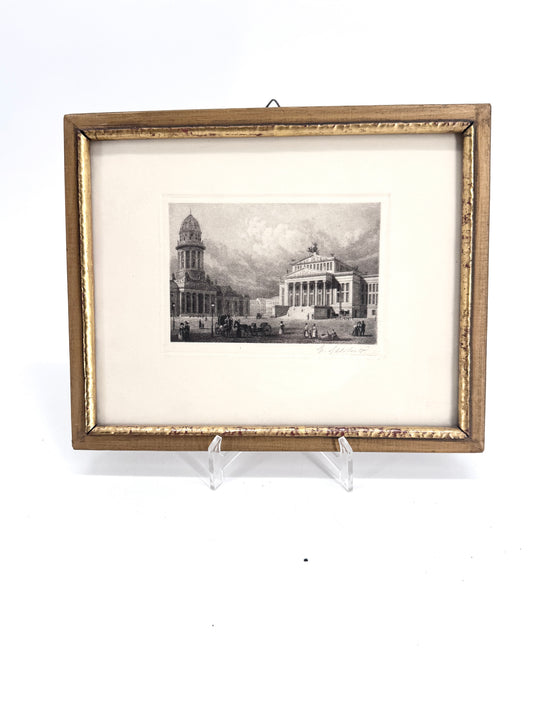 Gendarmenmarkt in Berlin, klassische Ansicht