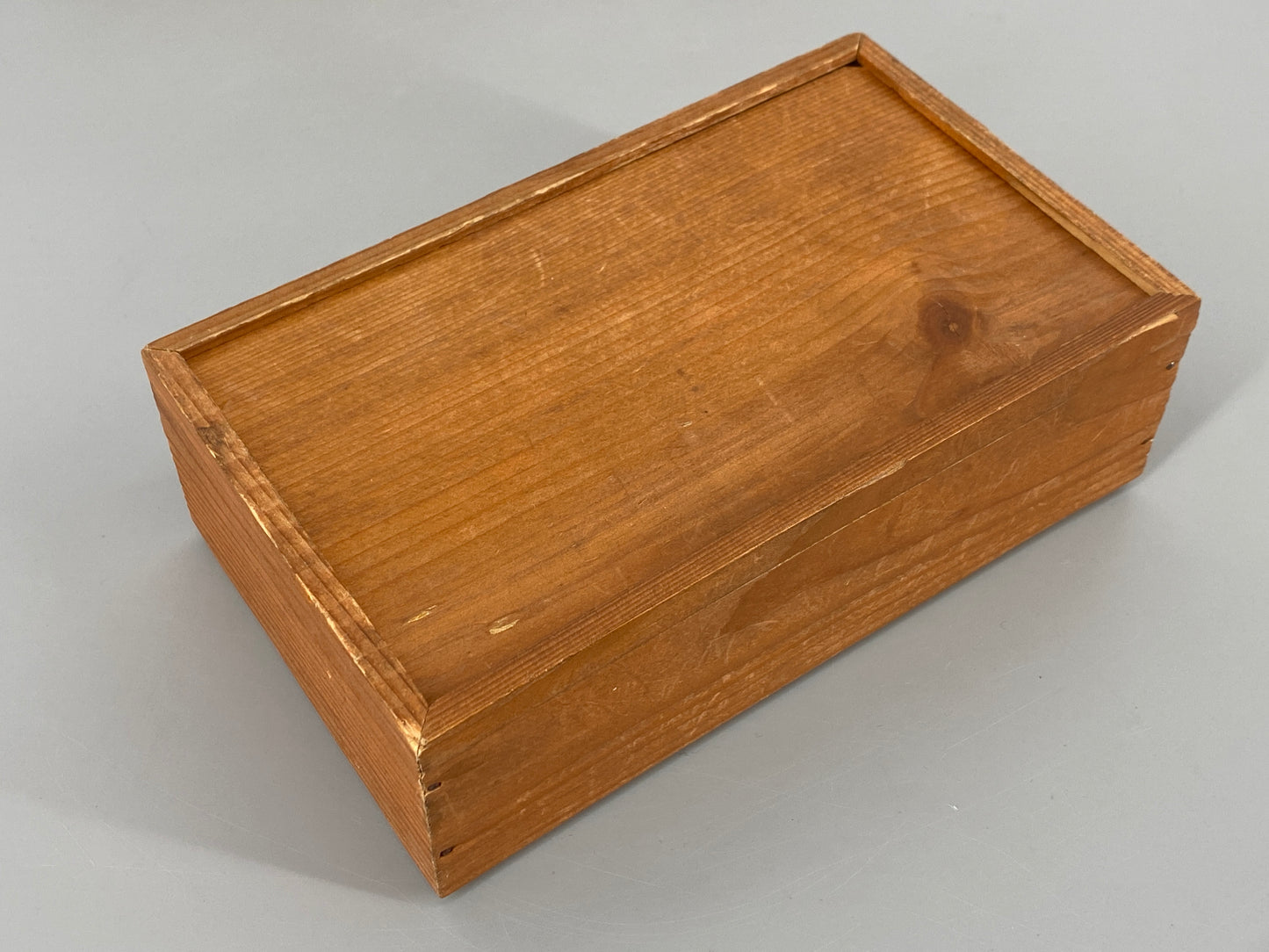 Vintage Set Schachfiguren in Schatulle, König 7,6 cm