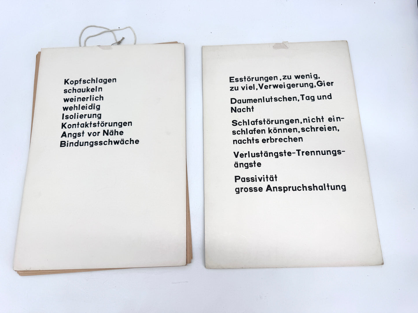 Psychoanalyse Lehrtafeln nach Freud, kindl. Entwicklung