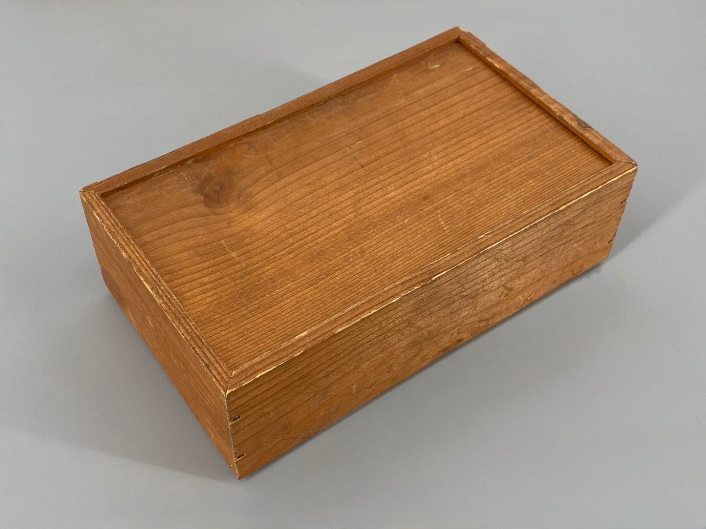 Vintage Set Schachfiguren in Schatulle, König 7,6 cm