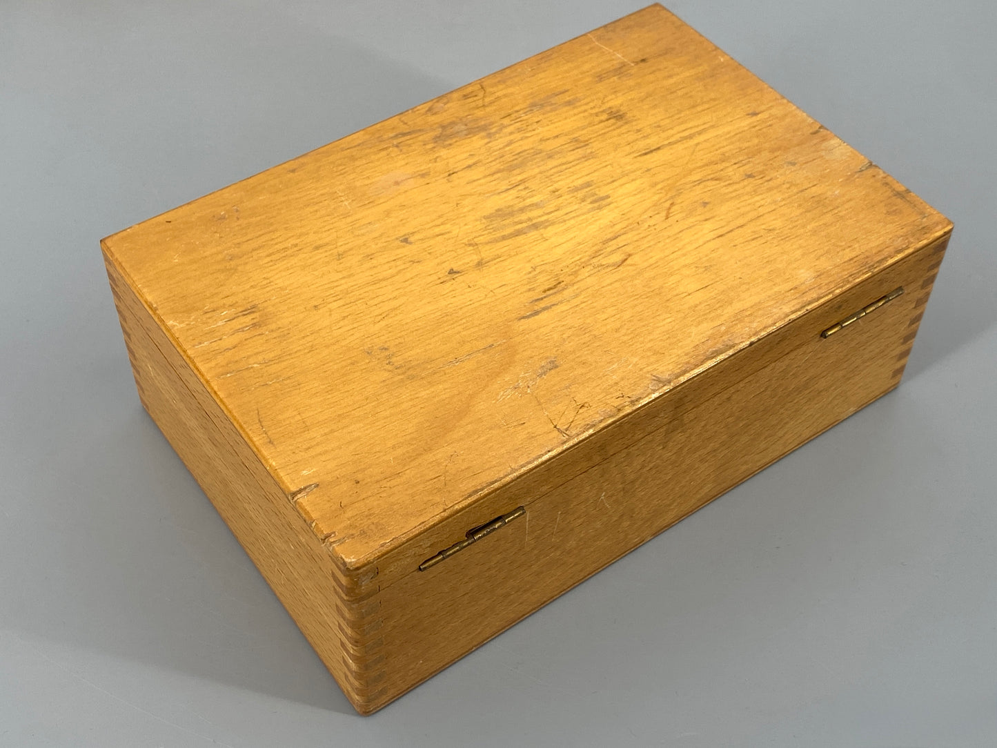 Vintage Set Schachfiguren in Schatulle, König 8,5 cm