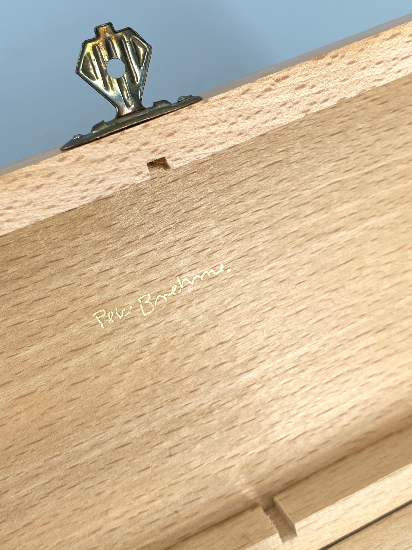 Vintage Set Schachfiguren in Schatulle, König 6,2 cm