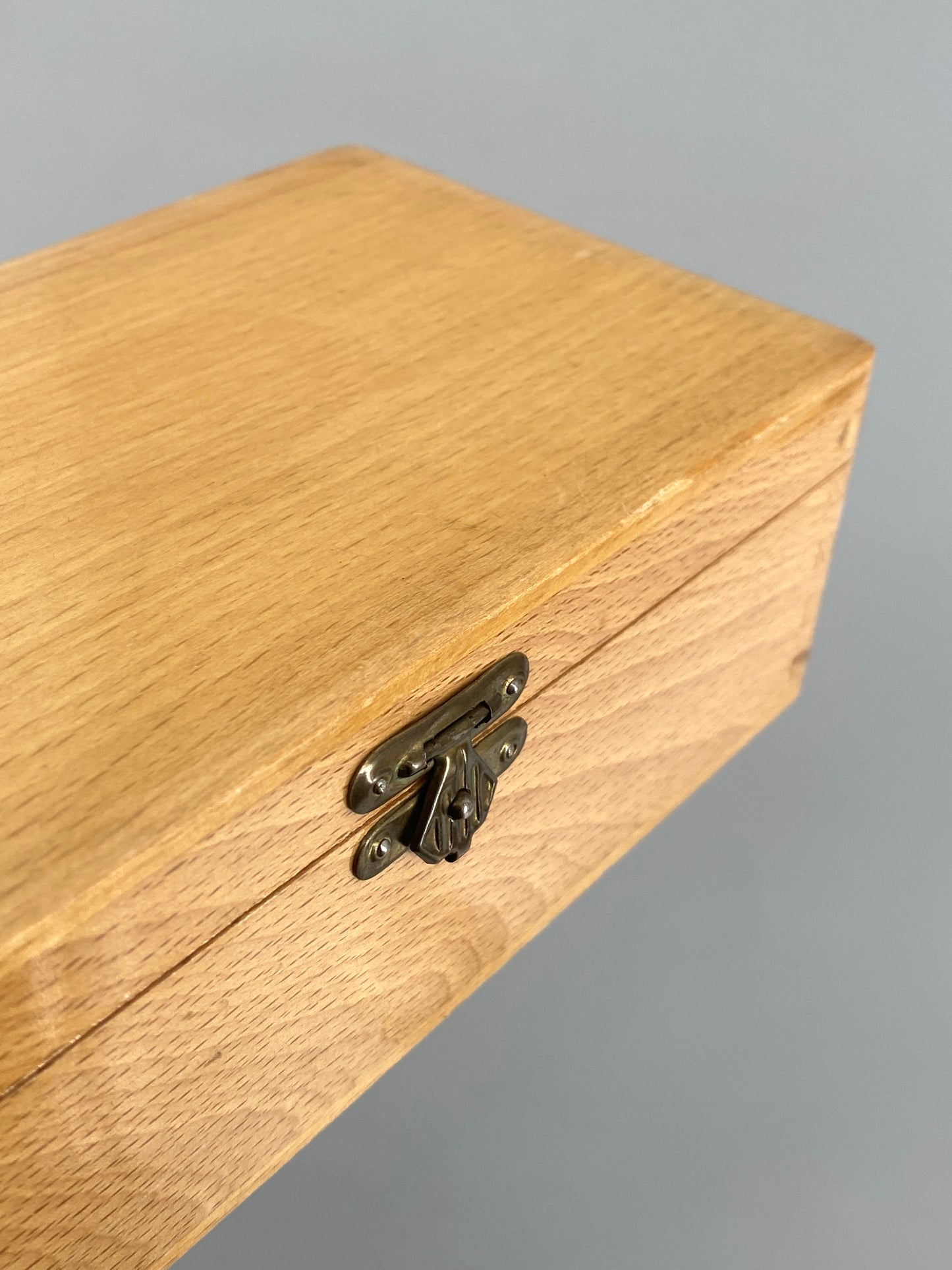 Vintage Set Schachfiguren in Schatulle, König 6,2 cm