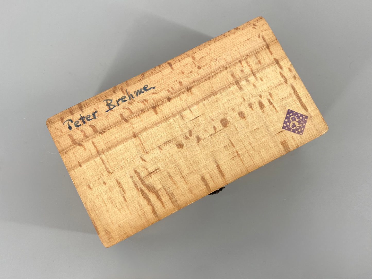 Vintage Set Schachfiguren in Schatulle, König 6,2 cm