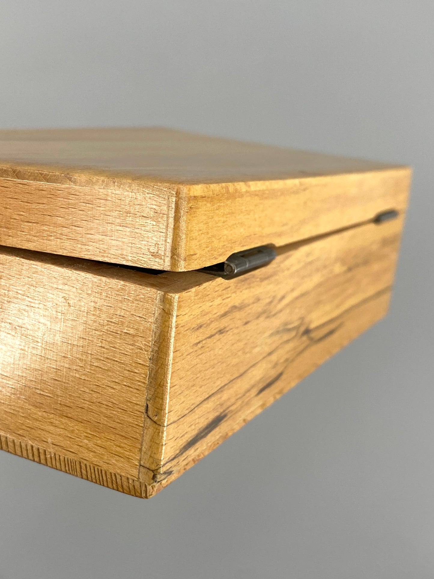 Vintage Set Schachfiguren in Schatulle, König 6,6 cm