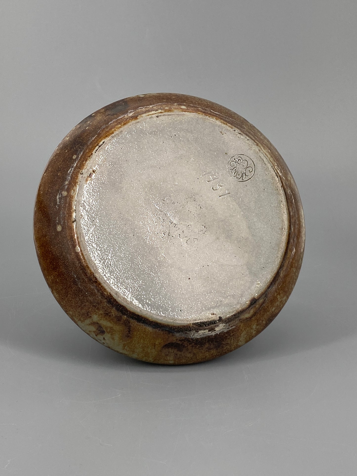 Brauner Studiokeramik Krug/Vase, 1937