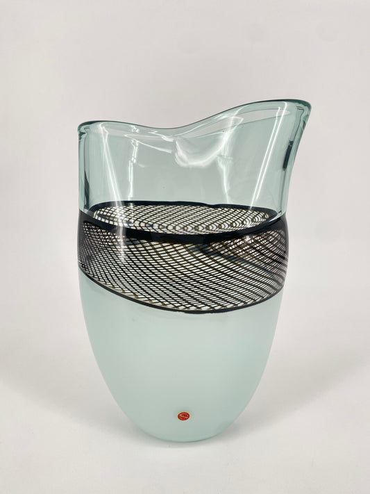 Limitierte Murano Glas Vase "Refolo" von Giampalo Seguso, 1993 Italien
