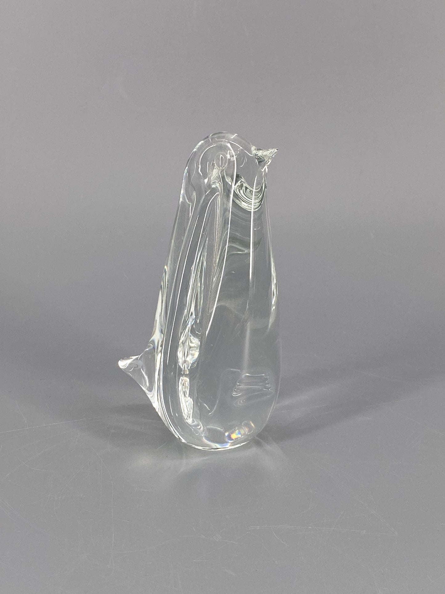 Pinguin Figur aus Glas